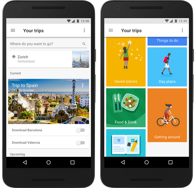 دانلود برنامه Google Trips گوگل تریپس